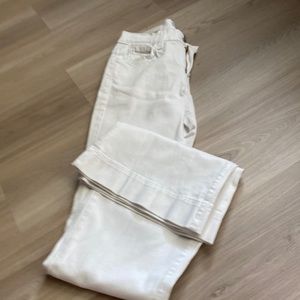 White Flared Jeans